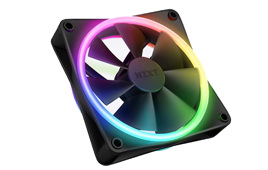 Kit Fan Com 3 Unidades NZXT F120RGB DUO, RGB, 120mm, Black